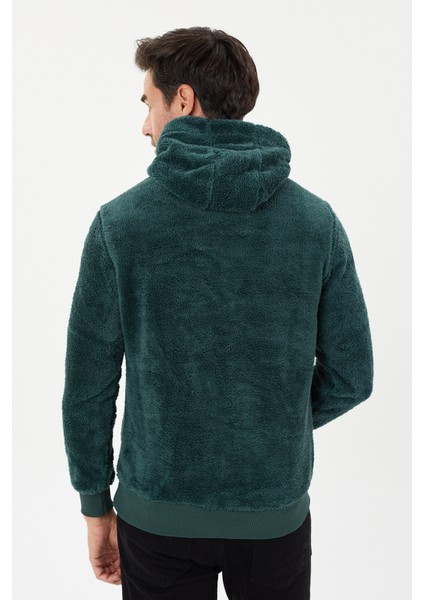 Kapüşonlu Peluş Sweatshirt Regular Fit- SW-1067