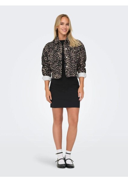 Onlanlıe Ls Aop Jacket Pnt Only Leopar Ceket modelleri