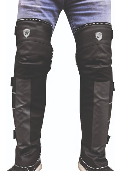 Tex 297 Suni Deri Bacak Koruma Rüzgarlık
