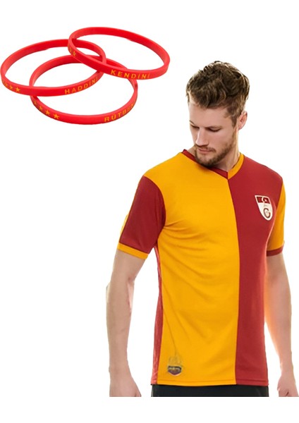 Metin Oktay Lisanslı Fan Forma ve Kırmızı 3'lü Bileklik