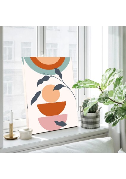 Botanik Baskılı Yapraklı Kanvas Tablo fiyatları