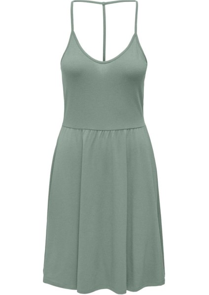 Onladdy Sl V Neck Dress Cs Jrs