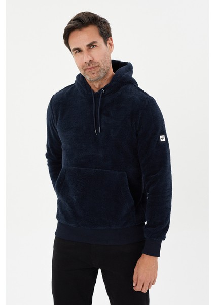 Kapüşonlu Peluş Sweatshirt Regular Fit- SW-1067