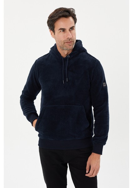 Kapüşonlu Peluş Sweatshirt Regular Fit- SW-1067
