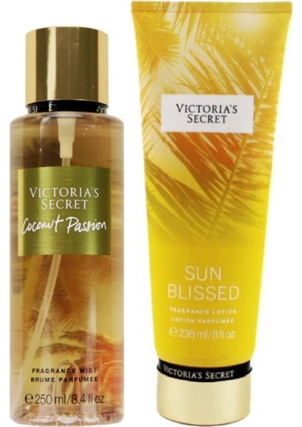 Coconut Passion & Sun Blissed Vücut Losyonu ve Spreyi 2'li Set
