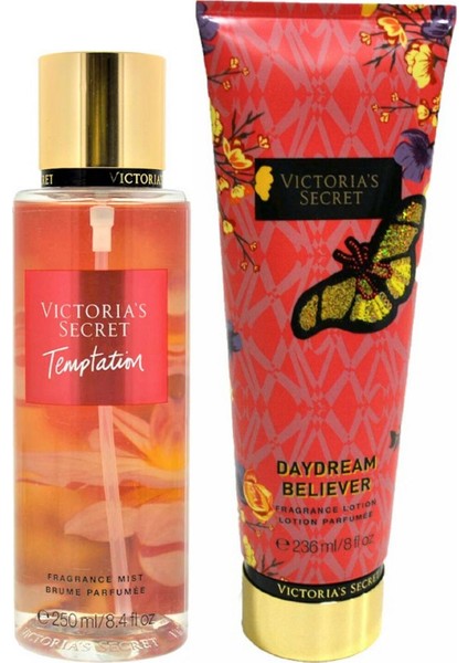 Temptation & Day Dream Believer Vücut Losyonu ve Spreyi 2'li Set