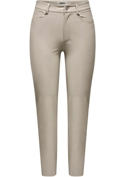 Onlemıly Hw St Ank Faux Leather Pnt Suni Deri Pantolon