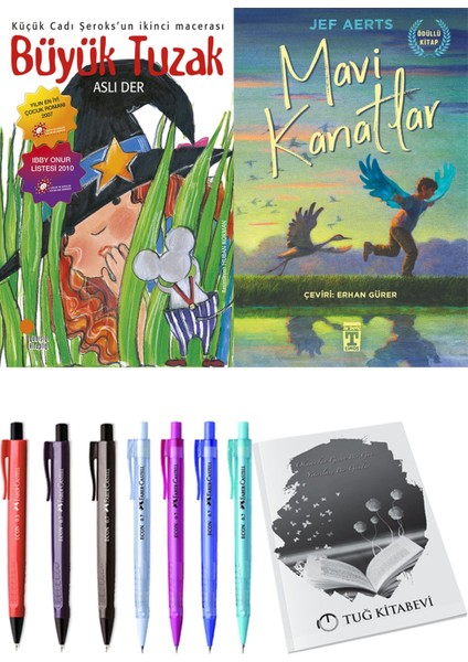 Mavi Kanatlar ve Büyük Tuzak 2'li Set - Kalem