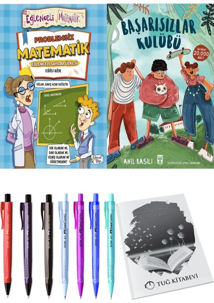 Başarısızlar Kulübü ve Problemsiz Matematik 2'li Set - Kalem