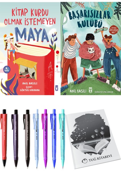 Başarısızlar Kulübü ve Kitap Kurdu Olmak İstemeyen Maya 2'li Set - Kalem