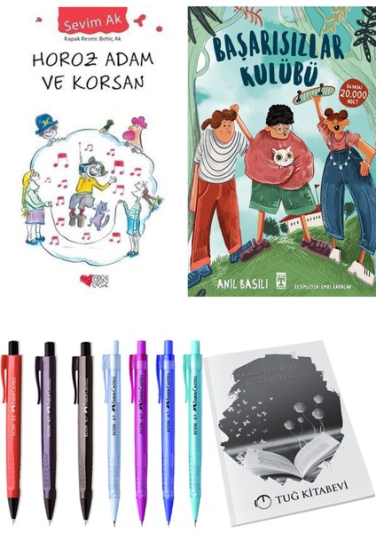 Başarısızlar Kulübü ve Horoz Adam ve Korsan 2'li Set - Kalem