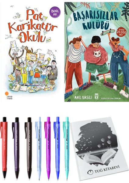 Başarısızlar Kulübü ve Pat Karikatür Okulu 2'li Set - Kalem