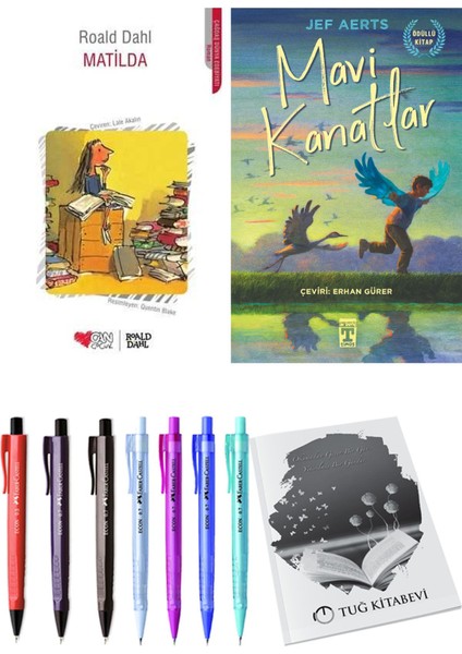 Mavi Kanatlar ve Matilda 2'li Set - Kalem