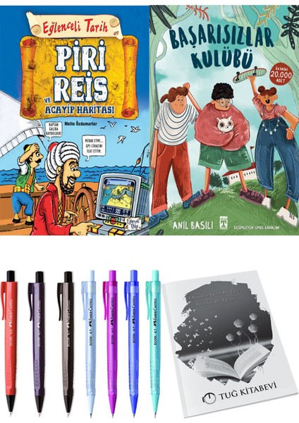 Başarısızlar Kulübü ve Piri Reis ve Acayip Haritası 2'li Set - Kalem
