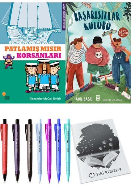 Başarısızlar Kulübü ve Patlamış Mısır Korsanları 2'li Set - Kalem