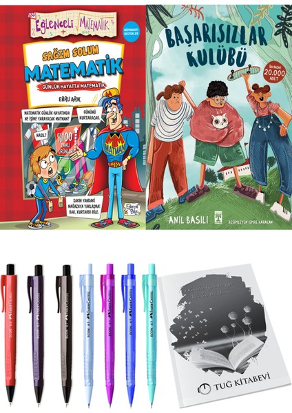 Başarısızlar Kulübü ve Sağım Solum Matematik 2'li Set - Kalem