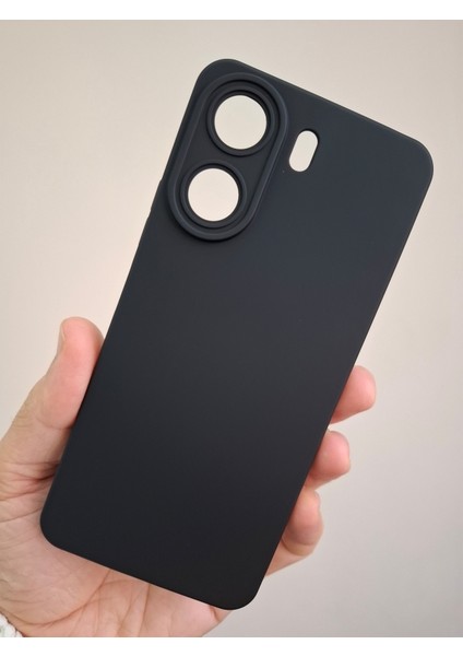Xiaomi Redmi 13C Uyumlu Kılıf Kamera Çıkıntılı Içi Kadife Yumuşak Dokulu Kaliteli Kılıf