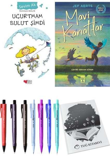 Mavi Kanatlar ve Uçurtmam Bulut Şimdi 2li Set