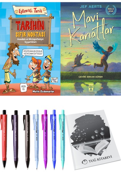 Mavi Kanatlar ve Tarihin Sıfır Noktası Anadolu ve Mezopotomya Uygarlıkları 2li Set