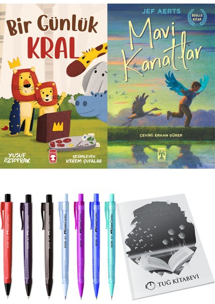 Mavi Kanatlar ve Bir Günlük Kral 2li Set