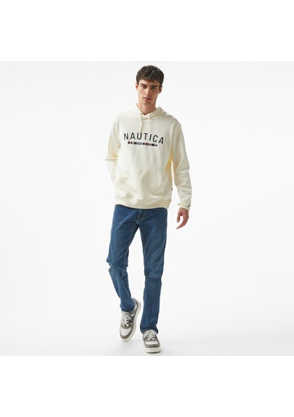 Erkek Beyaz Regular Fit Sweatshirt modelleri