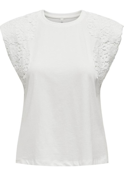 Onlhenrıetta Lıfe S/l Top Box Jrs %100 Pamuk T-Shirt