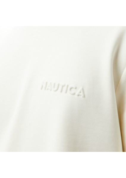 Erkek Beyaz Regular Fit Sweatshirt indirimleri
