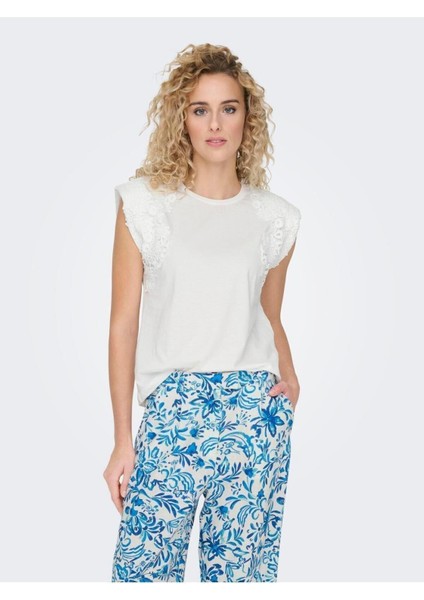 Onlhenrıetta Lıfe S/l Top Box Jrs %100 Pamuk T-Shirt indirimleri