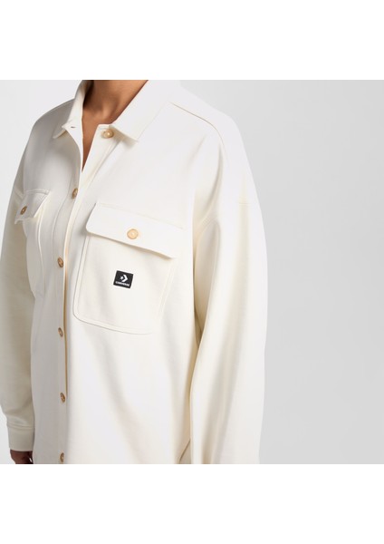 Active Utility Shirt Kadın Krem Gömlek fiyatları