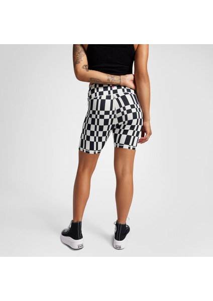 Checkered Desenli Kadın Siyah Tayt fiyatları