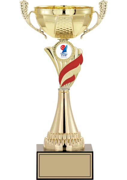 Kişiye Özel Futbol Kupası Ödül Kupası Tören Kupası 30 cm Small 018