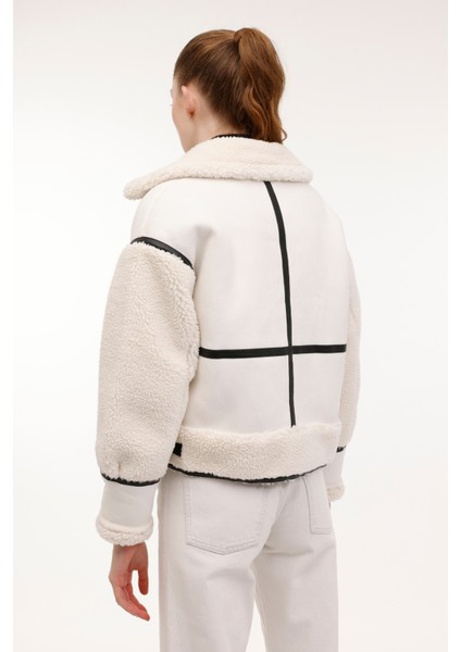 WL NANCY 6NSED0203 4PR Ekru Kadın Mont fiyatları