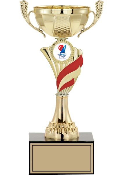 Kişiye Özel Futbol Kupası Ödül Kupası Tören Kupası 25 cm Small 018