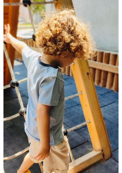 Erkek Çocuk Tişört Patlı Çizgili 1-4 Yaş, Karışık Renk fiyatları