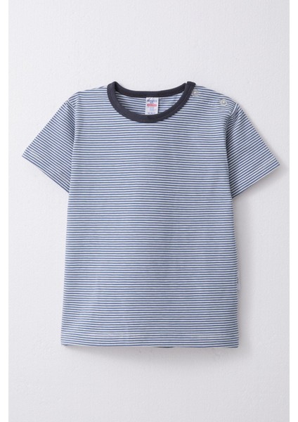 Erkek Çocuk Tişört Patlı Çizgili 1-4 Yaş, Karışık Renk modelleri