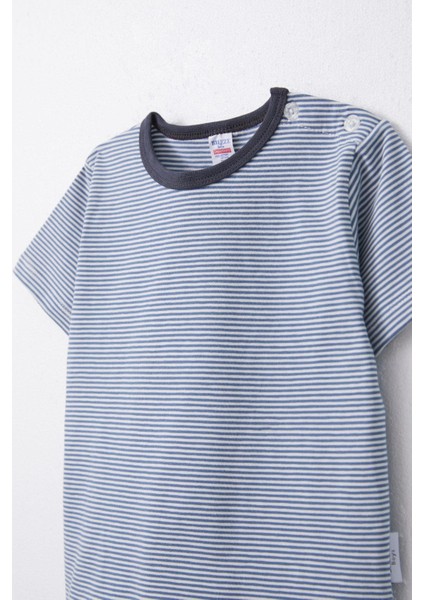 Erkek Çocuk Tişört Patlı Çizgili 1-4 Yaş, Karışık Renk indirimleri