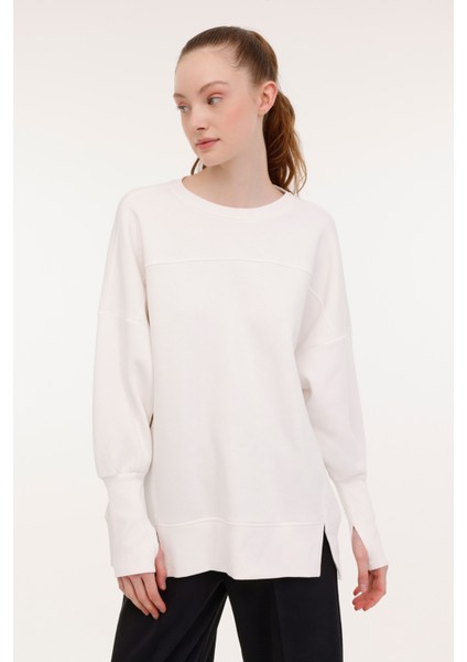 Wl Babs 16SS335 4pr Ekru Kadın Sweatshirt