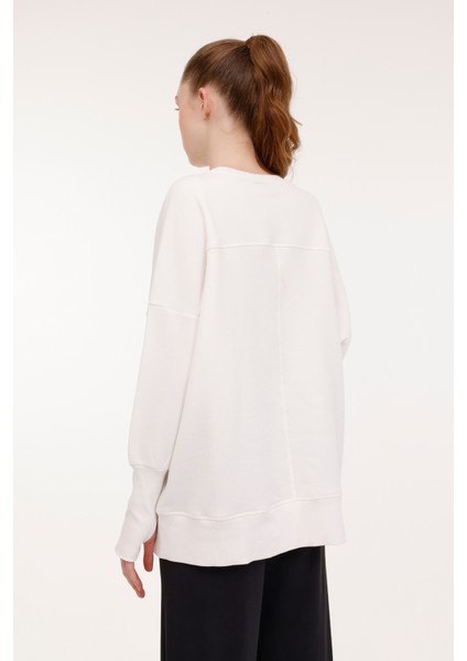 Wl Babs 16SS335 4pr Ekru Kadın Sweatshirt
