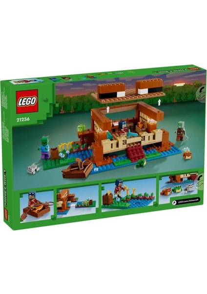 21256 Lego® Minecraft® Kurbağa Evi 400 Parça +8 Yaş fırsatları