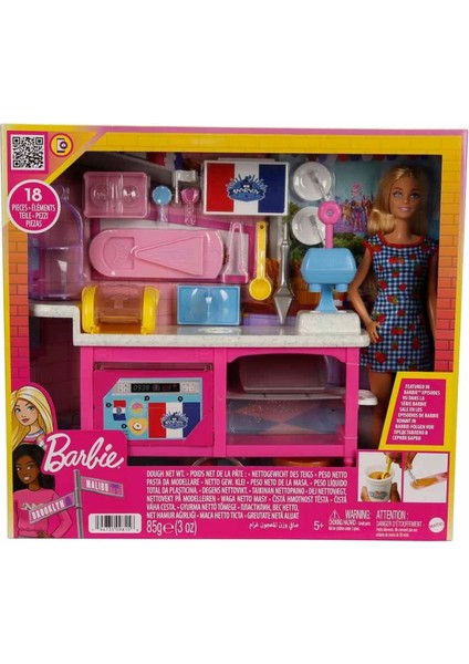 Barbie'nin Eğlenceli Kafesi Oyun Seti HJY19