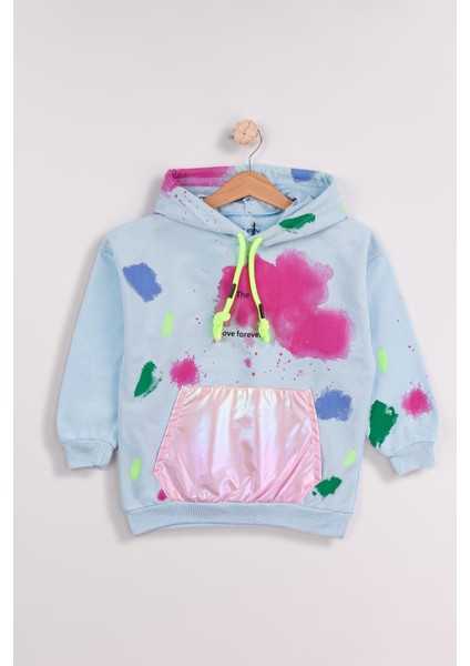 Kız Çocuk 2'li Paket Basic Sweatshirt