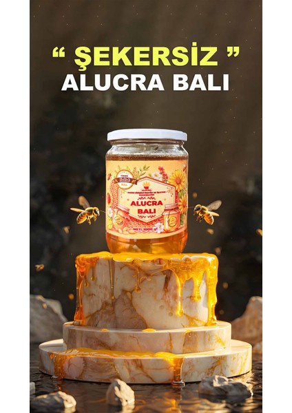 Şekersiz Bal, Bal, Alucra Balı, 1 kg