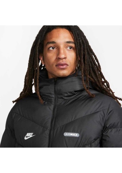 FN0244 010 Nsw Storm Fıt Windrunner Primaloft Air Max Jacket Erkek Mont modelleri