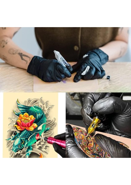 Suni Deri Tattoo - Kalın Suni Deri Dövme - Çift Taraflı Suni Deri Tattoo - Silikon Tattoo - Seni Deri Dövme Eğitimi - Silikon Dövme 1 ADET