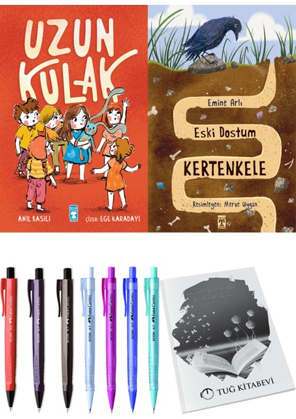 Eski Dostum Kertenkele ve Uzun Kulak 2'li Set - Kalem