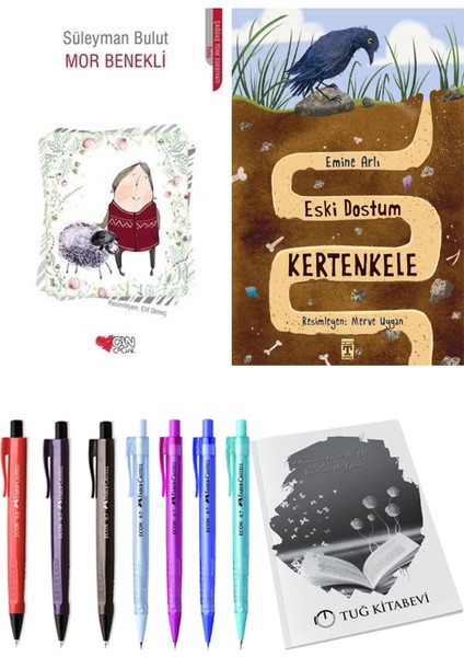 Eski Dostum Kertenkele ve Mor Benekli 2'li Set - Kalem