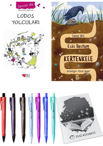 Eski Dostum Kertenkele ve Lodos Yolcuları 2'li Set - Kalem