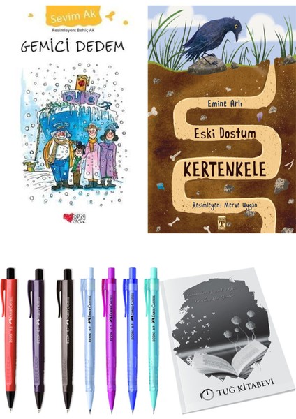 Eski Dostum Kertenkele ve Gemici Dedem 2'li Set - Kalem