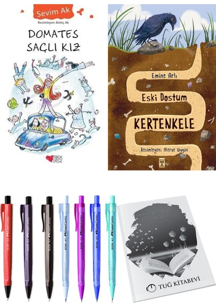 Eski Dostum Kertenkele ve Domates Saçlı Kız 2'li Set - Kalem