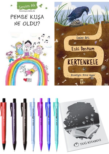 Eski Dostum Kertenkele ve Pembe Kuşa Ne Oldu? 2'li Set - Kalem